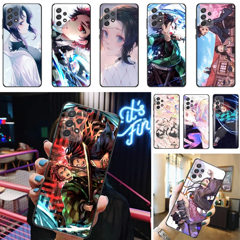 Demon Slayer Agatsuma Zenitsu Kimetsu No Yaiba Kamado Tanjirou Kamado Nezuko Phone Case For Samsung Galaxy A52 4G 5G A72 Funda
Demon Slayer Agatsuma Zenitsu Kimetsu No Yaiba Kamado Tanjirou Kamado Nezuko Phone Case For Samsung Galaxy A52 4G 5G A72 Funda