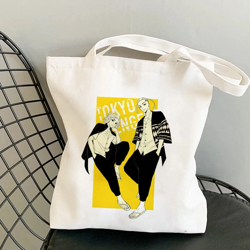 Anime Shopper Bag Tokyo Revengers Shopping Bag Graphic Tote Harajuku Women Canvas Shoulder Bag Collapsible Eco Large-capacity
Anime Shopper Bag Tokyo Revengers Shopping Bag Graphic Tote Harajuku Women Canvas Shoulder Bag Collapsible Eco Large-capacity
