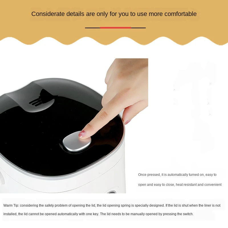 Car rice cooker 12v car home dual use self-driving portable rice cooker 24v truck smart rice cooker 
Car rice cooker 12v car home dual use self-driving portable rice cooker 24v truck smart rice cooker