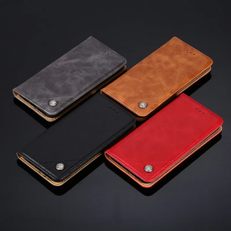 

Vintage Leather Case For LG X2 2019 X Power2 W30 W10 V50S ThinQ V50 V40 V30 V20 MIni V20 Stylo 5 4 Q8 Q70 Q7 Q60 Q6 Flip Cover