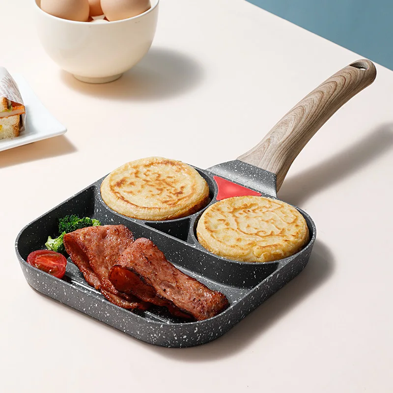 2 Hole Frying Pot Pan Thickened Omelet Pan Non-stick Egg Pancake Steak Pan Cooking Egg Ham Pans Breakfast Maker Cookware
2 Hole Frying Pot Pan Thickened Omelet Pan Non-stick Egg Pancake Steak Pan Cooking Egg Ham Pans Breakfast Maker Cookware