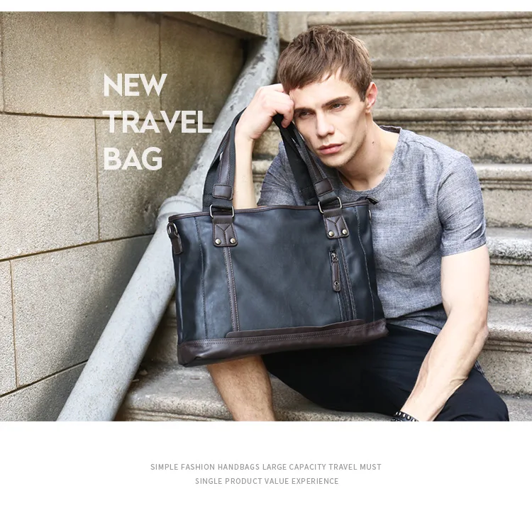 Brand Design Casual Men Briefcase Leather Business Bag Vintage Travel Men's Shoulder Messenger Bags Computer Laptop Bags
Brand Design Casual Men Briefcase Leather Business Bag Vintage Travel Men's Shoulder Messenger Bags Computer Laptop Bags