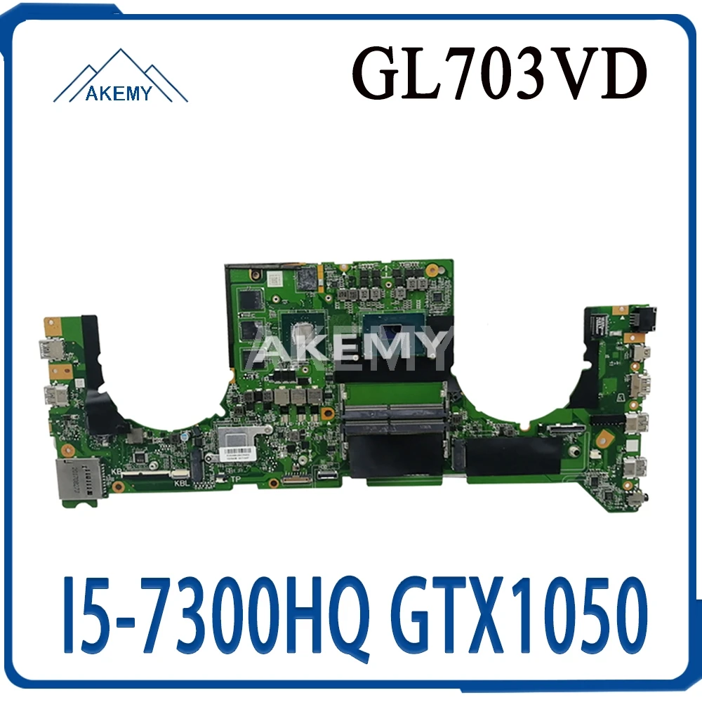 Akemy DABKNMB28A0 материнская плата для ноутбука For Asus ROG Strix GL703VD GL703V оригинальная материнская плата I5-7300HQ GTX1050 
Akemy DABKNMB28A0 материнская плата для ноутбука For Asus ROG Strix GL703VD GL703V оригинальная материнская плата I5-7300HQ GTX1050