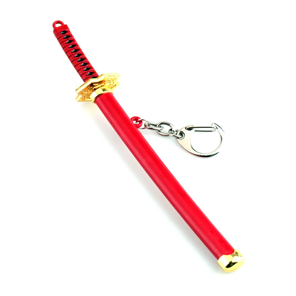 Anime One Piece Keychains Accessories Roronoa Zoro Sword kitetsu Toy Model Metal Key Chains Key Rings Jewelry Keyrings
Anime One Piece Keychains Accessories Roronoa Zoro Sword kitetsu Toy Model Metal Key Chains Key Rings Jewelry Keyrings