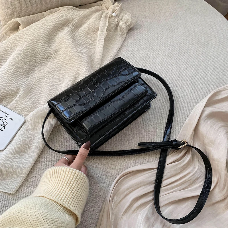 Stone Pattern PU Leather Crossbody Bags For Women 2019 Mini Shoulder Messenger Bag Female Fashion Handbags Totes
Stone Pattern PU Leather Crossbody Bags For Women 2019 Mini Shoulder Messenger Bag Female Fashion Handbags Totes