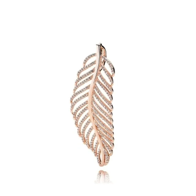 Original 925 Sterling Silver Light as a Shimmering Feather leaves Europe Pendant Necklace Fashion Women Beads Charm Gift Jewelry
Original 925 Sterling Silver Light as a Shimmering Feather leaves Europe Pendant Necklace Fashion Women Beads Charm Gift Jewelry