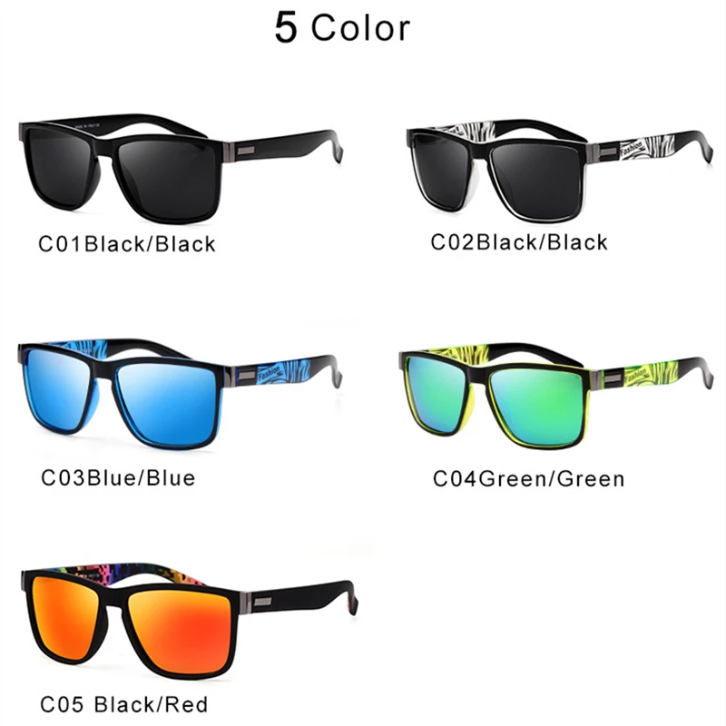 Classic Vintage Polarized Sunglasses Men Luxury Brand Sports Rectangle Sun glasses Coating Lens Driving Eyewear For Men/Women 
Classic Vintage Polarized Sunglasses Men Luxury Brand Sports Rectangle Sun glasses Coating Lens Driving Eyewear For Men/Women