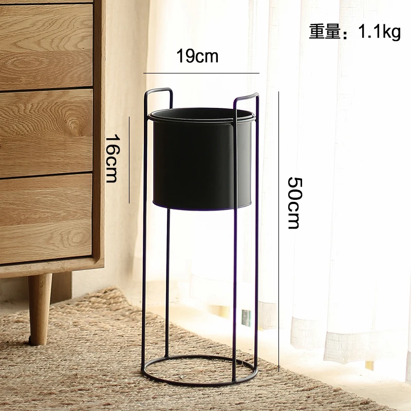 Creative Nordic Iron Flower Stand Black Balcony Living Room Indoor Floor Plant Metal Flower Shelf
Creative Nordic Iron Flower Stand Black Balcony Living Room Indoor Floor Plant Metal Flower Shelf