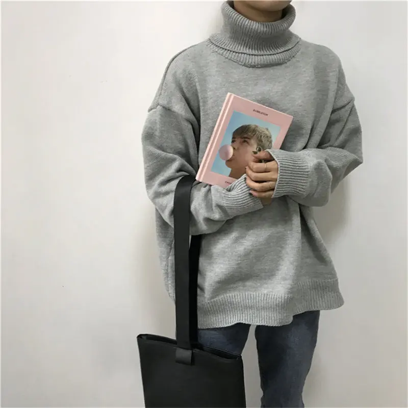 HziriP 2021 Thicken Solid Turtleneck Stylish Sweaters Brief Knitted New Casual Tops Warm Women Loose Streetwear Basic Sweaters
HziriP 2021 Thicken Solid Turtleneck Stylish Sweaters Brief Knitted New Casual Tops Warm Women Loose Streetwear Basic Sweaters