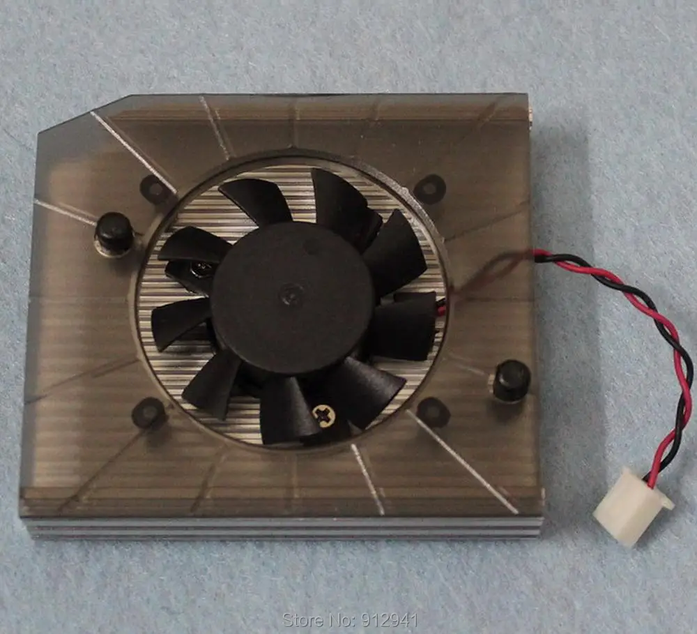 F05 55 мм монтажные отверстия 2 провода 2Pin VGA Видеокарта радиатор охлаждающий