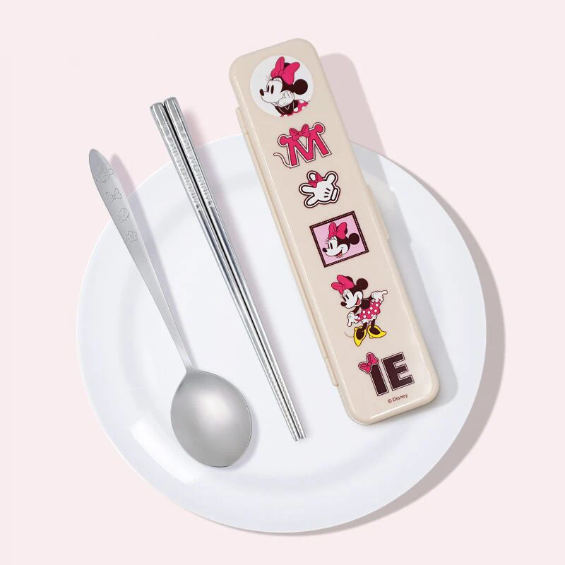 Disney new Mickey Minnie Kid tableware cartoon chopstick spoon boxed stainless steel chopstick spoon portable tableware box gift
Disney new Mickey Minnie Kid tableware cartoon chopstick spoon boxed stainless steel chopstick spoon portable tableware box gift