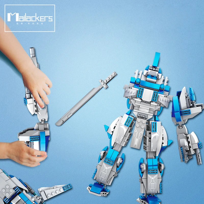 Mailackers новый технический военный робот, Mecha Shark, строительные блоки, машина, блоки Higt Tech, обучающие игрушки для детей, подарок
Mailackers новый технический военный робот, Mecha Shark, строительные блоки, машина, блоки Higt Tech, обучающие игрушки для детей, подарок
