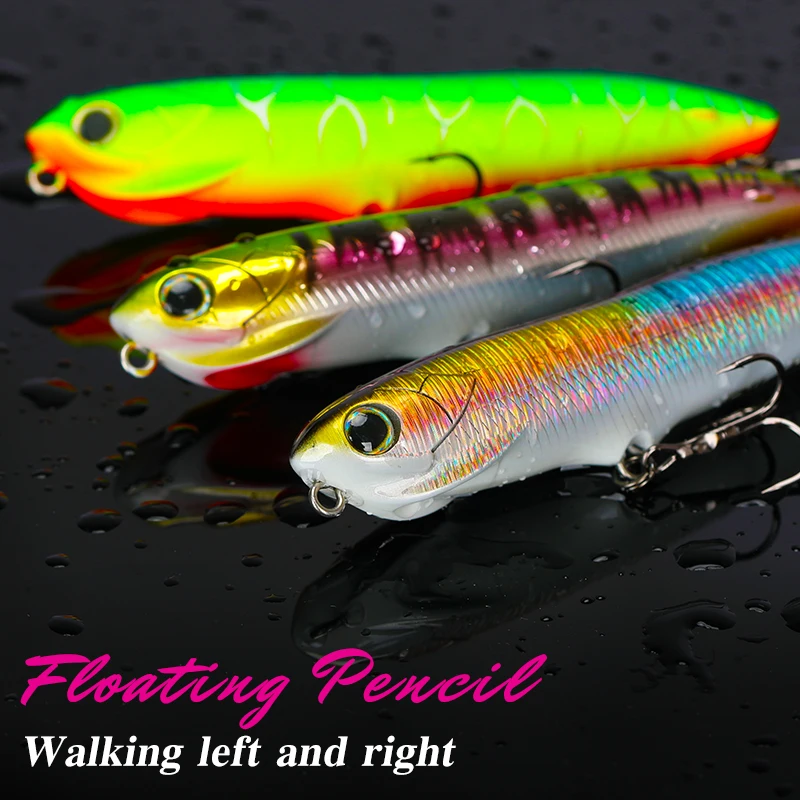 TSURINOYA Pencil Set 4pcs Floating Fishing Lure DW90 80mm 7.5g Topwater Long Casting Pike Wobbler Hard Baits decoys
TSURINOYA Pencil Set 4pcs Floating Fishing Lure DW90 80mm 7.5g Topwater Long Casting Pike Wobbler Hard Baits decoys