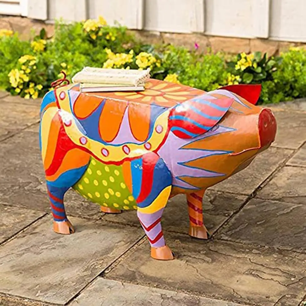 Modern Painted Colorful Pig Dog Figurine Sculpture Statue Desktop Decor Ornament Garden Figurine
Modern Painted Colorful Pig Dog Figurine Sculpture Statue Desktop Decor Ornament Garden Figurine