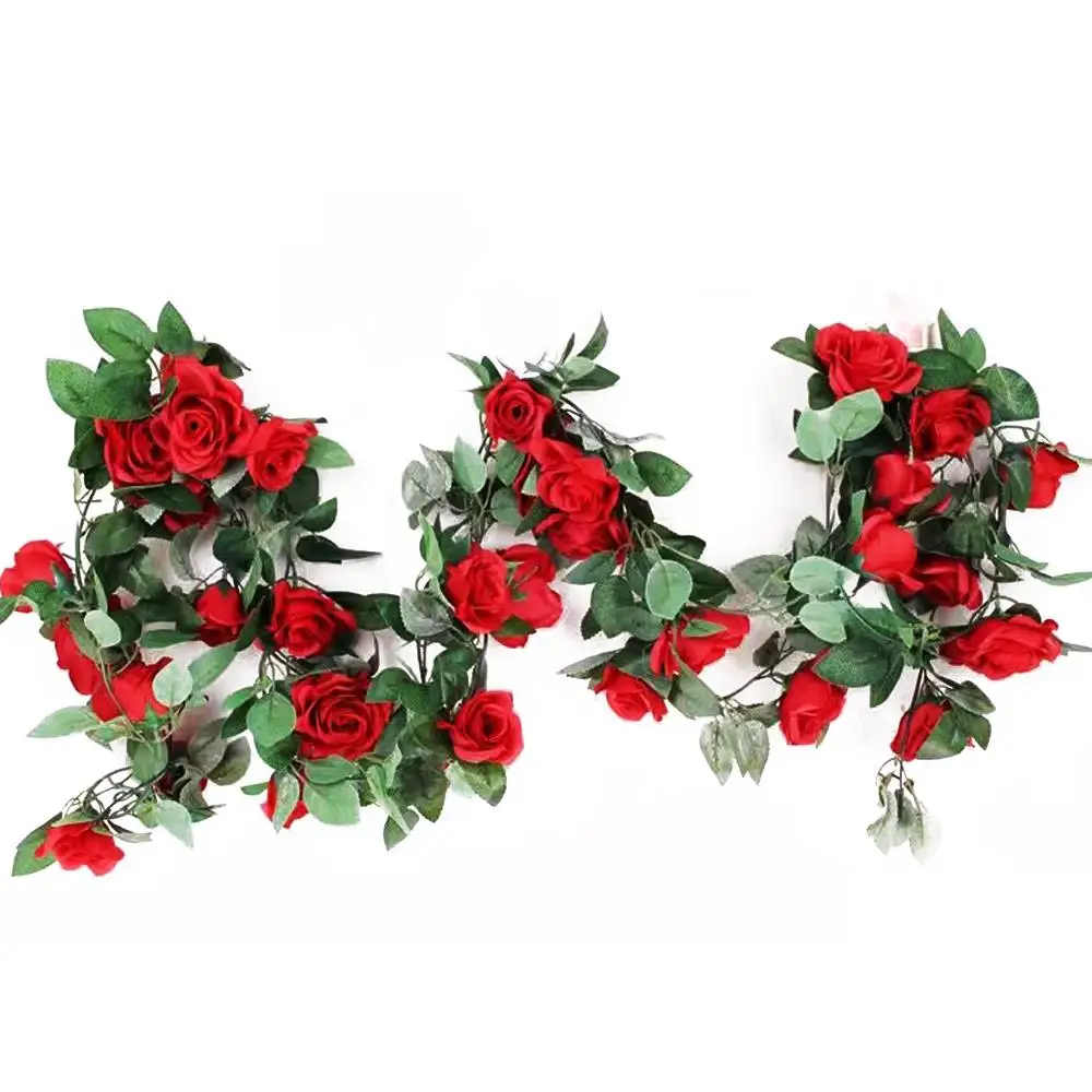 Beautiful 2.4M Rose Flower String Artificial Rose Flowers Home Decor Ornament Photo Props Wedding Decoration Emulation Festive
Beautiful 2.4M Rose Flower String Artificial Rose Flowers Home Decor Ornament Photo Props Wedding Decoration Emulation Festive