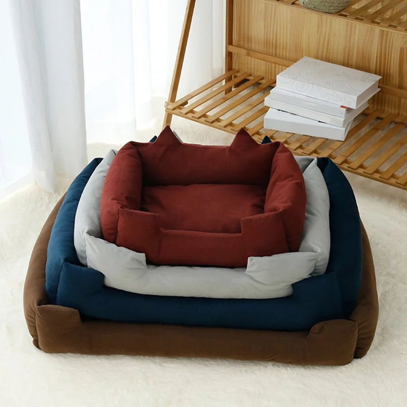 Soft Pet Dog Bed Mat Ear Shape Square Puppy Kennel Winter Dog Cushion Bed Nest Warm Cozy Sofa Pet House For Dog Cat Pet Supplies
Soft Pet Dog Bed Mat Ear Shape Square Puppy Kennel Winter Dog Cushion Bed Nest Warm Cozy Sofa Pet House For Dog Cat Pet Supplies