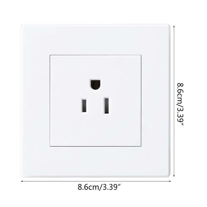 K1KA USA Wall Power Outlet Socket Plug Adapter Charger Power Socket(15A) Three Holes
K1KA USA Wall Power Outlet Socket Plug Adapter Charger Power Socket(15A) Three Holes