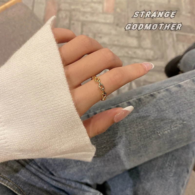 Ring for Women Cool Stylish Opening Adjustable Ring Ornament Ins Trendy Cold High Grade Are Internet-Famous Index Finger Ring
Ring for Women Cool Stylish Opening Adjustable Ring Ornament Ins Trendy Cold High Grade Are Internet-Famous Index Finger Ring