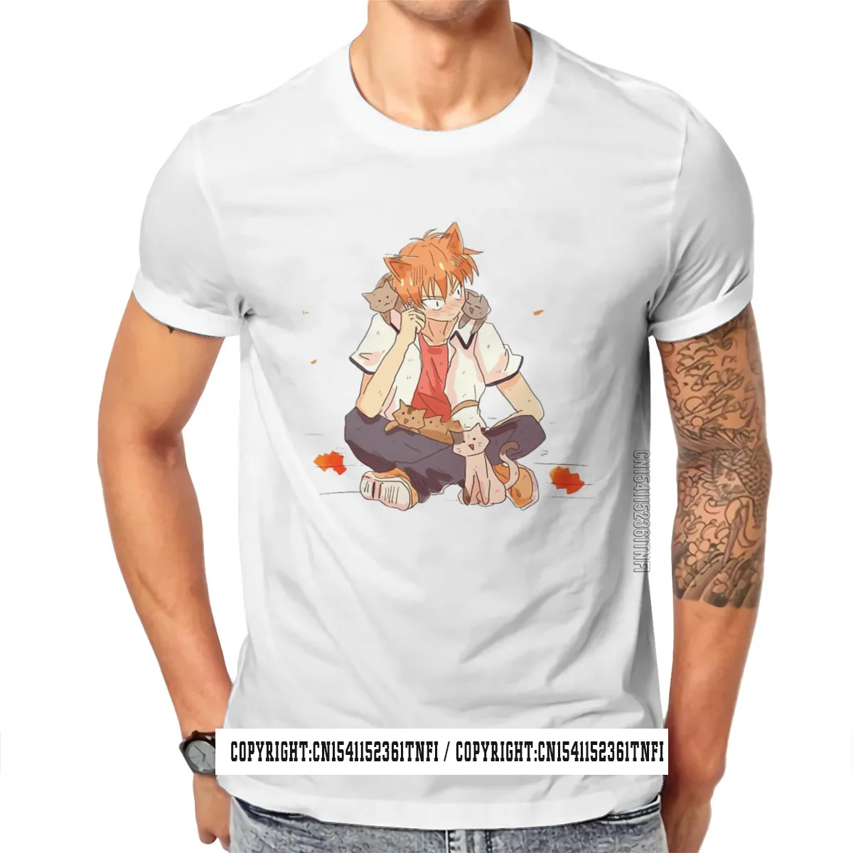Fruit Basket Tohru Manga Series Kyo Cats T Shirt Vintage Male Gothic Top Quality Tshirt Big Size Crew Neck Men Clothes
Fruit Basket Tohru Manga Series Kyo Cats T Shirt Vintage Male Gothic Top Quality Tshirt Big Size Crew Neck Men Clothes