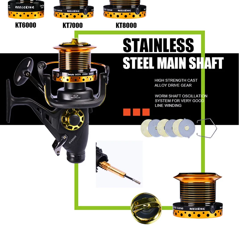 Bis Metal Spinning Reel 13 + 1BB Fishing Reel Pesca Strong Drag Moulinet Peche En Mer Carp Carretilha De Pesca Olta Makaralar
Bis Metal Spinning Reel 13 + 1BB Fishing Reel Pesca Strong Drag Moulinet Peche En Mer Carp Carretilha De Pesca Olta Makaralar