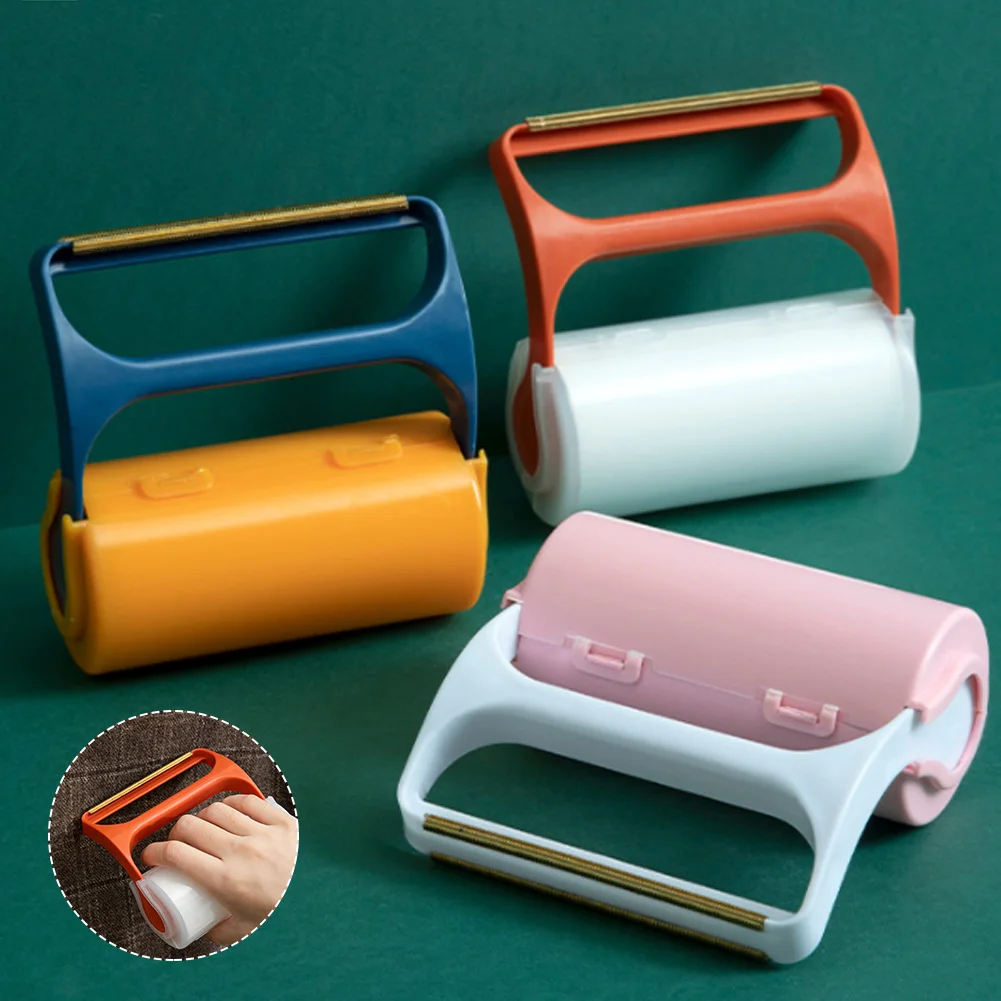 Multi-Purpose Lint Roller With Dust Cover Sticky Portable Roller Hair Remover For Clothes Couch Carpet Pet Hair Cleaning
Multi-Purpose Lint Roller With Dust Cover Sticky Portable Roller Hair Remover For Clothes Couch Carpet Pet Hair Cleaning