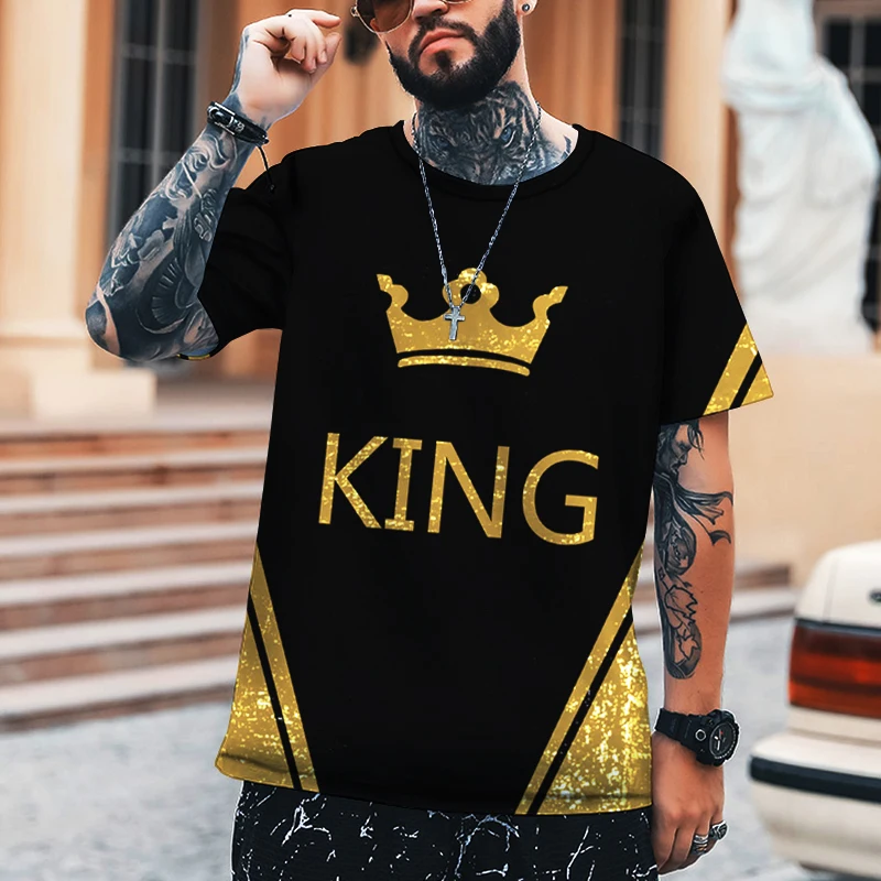 King Crown Poker Cross Cross Series Picture Men's T-shirt Oversized Shirt Fashion Trend Street Harajuku Short Sleeve O-neck
King Crown Poker Cross Cross Series Picture Men's T-shirt Oversized Shirt Fashion Trend Street Harajuku Short Sleeve O-neck
