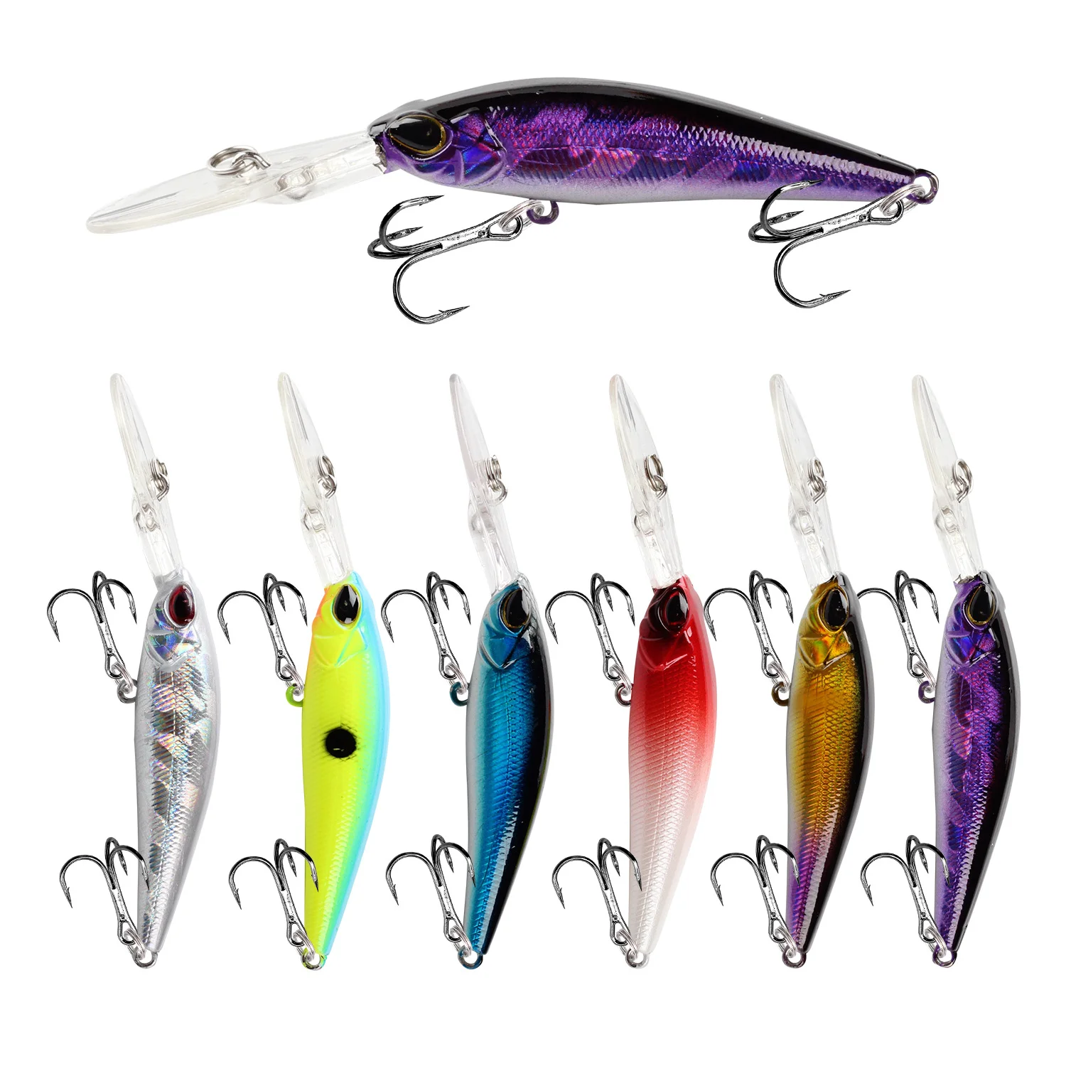 1PCS 9cm 5.8g Wobbler Fishing Lure Big Crank Bait Minnow Bass Trolling Artificial Bait Pike Carp Lures Fishing
1PCS 9cm 5.8g Wobbler Fishing Lure Big Crank Bait Minnow Bass Trolling Artificial Bait Pike Carp Lures Fishing