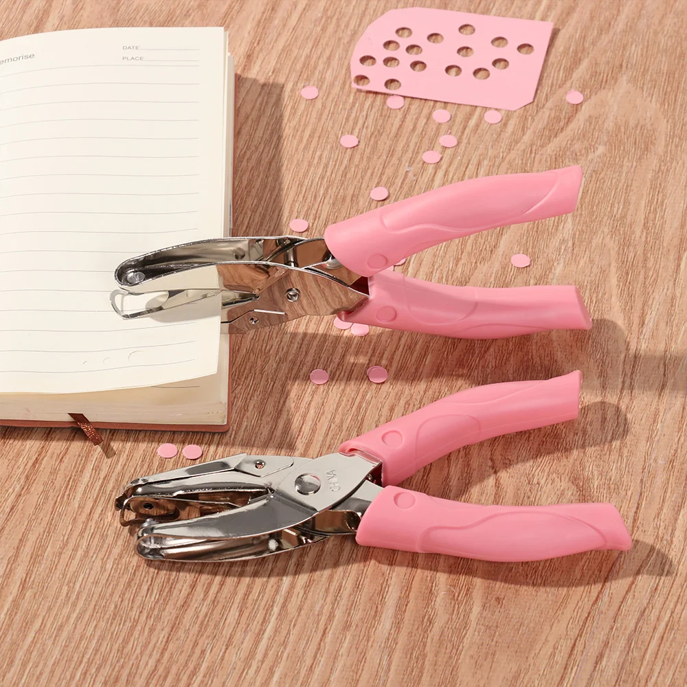 6MM / 3MM /1.5MM Tiny Shaped Circle Metal Single Handheld Hole Paper Punch Punchers With Soft-Handled For Tags Clothing Ticket
6MM / 3MM /1.5MM Tiny Shaped Circle Metal Single Handheld Hole Paper Punch Punchers With Soft-Handled For Tags Clothing Ticket