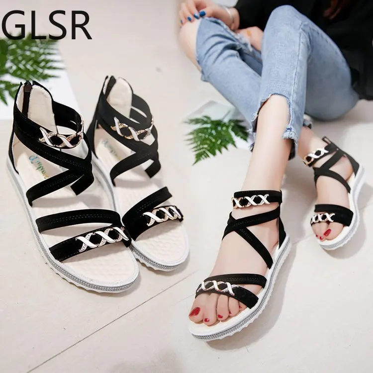 2021 New Women Sandals Flat Shoes Summer Soft Leather Leisure Ladies Sandals Causal Flat Shoes
2021 New Women Sandals Flat Shoes Summer Soft Leather Leisure Ladies Sandals Causal Flat Shoes