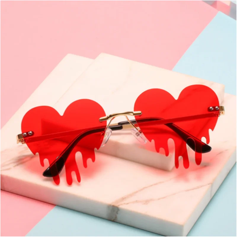 Women’s colored heart-shaped Sunglasses Women’s Funny Party Sunglasses Women’s large metal rimless sunglasses auto parts
Women’s colored heart-shaped Sunglasses Women’s Funny Party Sunglasses Women’s large metal rimless sunglasses auto parts