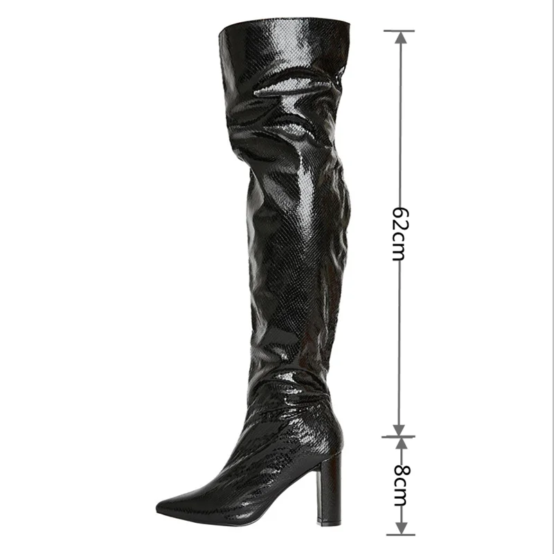 Mstacchi Special Material Slip-On Square Heel Side Zipper Women Boots 2020 New Design Fashion Madam Shoes Buty Damskie Jesienne
Mstacchi Special Material Slip-On Square Heel Side Zipper Women Boots 2020 New Design Fashion Madam Shoes Buty Damskie Jesienne