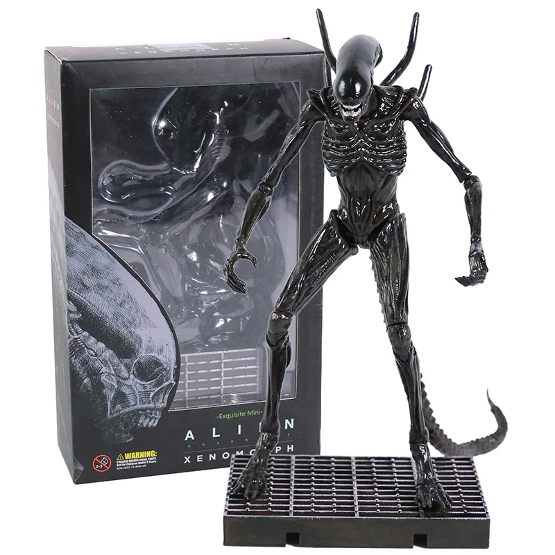 Изысканная миниатюрная экшн-фигурка инопланетянина Xenomorph / Neomorph 4" | Игрушки и