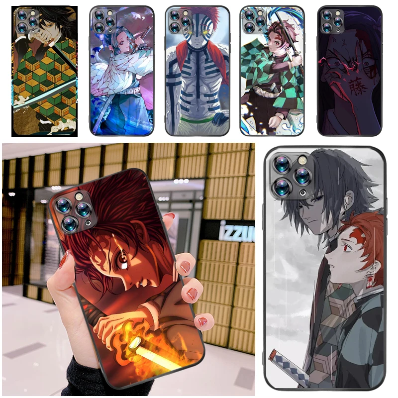 Demon Slayer Agatsuma Zenitsu Kimetsu No Yaiba Kamado Tanjirou Kamado Nezuko Phone Case For iPhone 12 Pro MAX Mini SE Coque
Demon Slayer Agatsuma Zenitsu Kimetsu No Yaiba Kamado Tanjirou Kamado Nezuko Phone Case For iPhone 12 Pro MAX Mini SE Coque