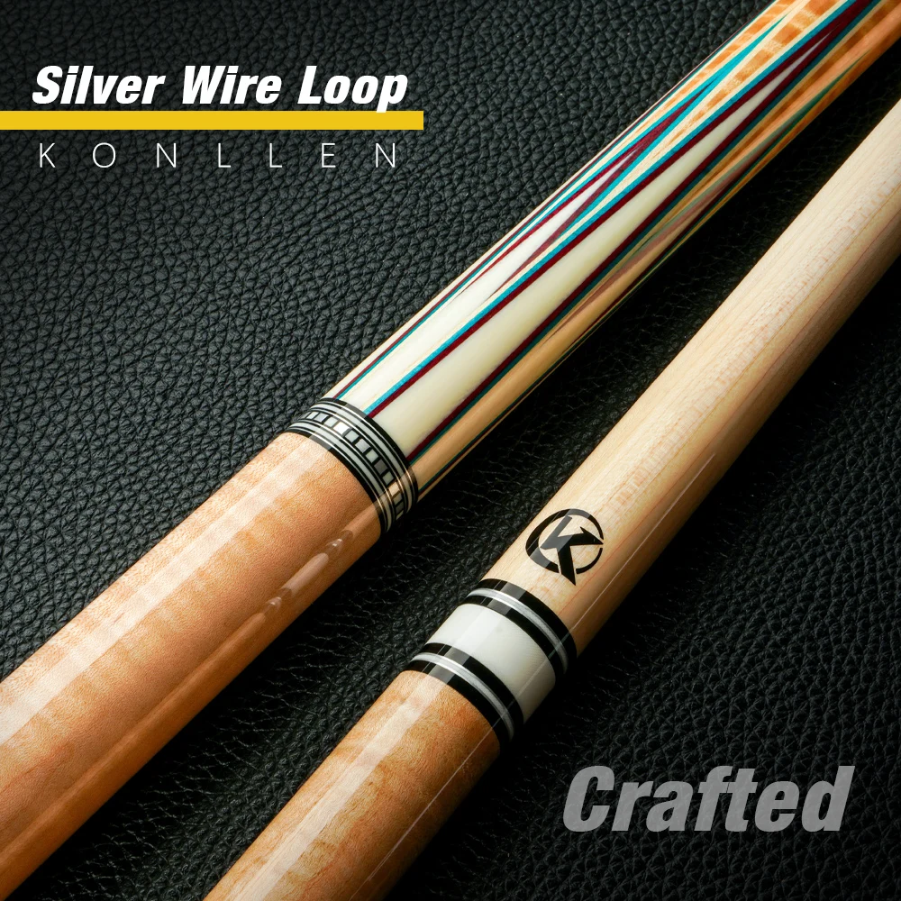 Konllen Billiard Carom Cue Real Inlay 142cm 12mm Libre Cue Low Deflection 3 Cushion Carom Cue 12 Pieces in 1 Shaft Technology
Konllen Billiard Carom Cue Real Inlay 142cm 12mm Libre Cue Low Deflection 3 Cushion Carom Cue 12 Pieces in 1 Shaft Technology