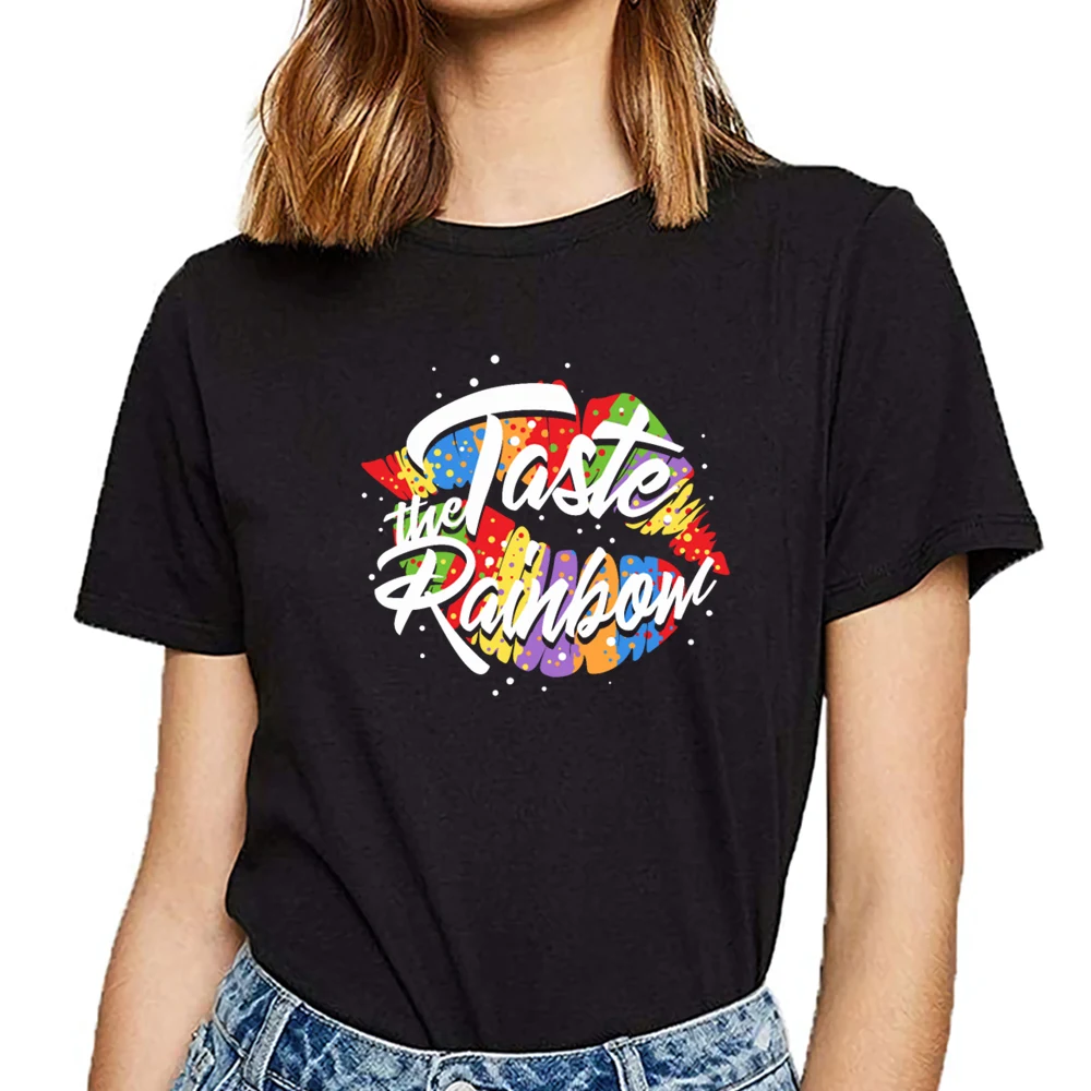 Tops T Shirt Women lgbtq pride gender queer Sexy Harajuku Cotton Female Tshirt
Tops T Shirt Women lgbtq pride gender queer Sexy Harajuku Cotton Female Tshirt