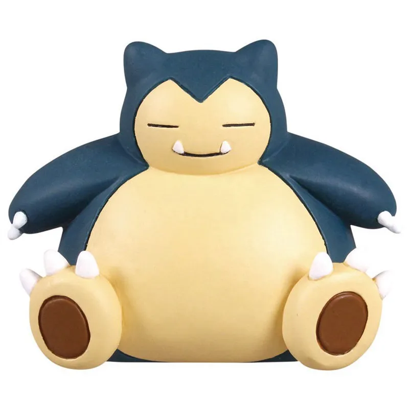 Экшн-фигурка TAKARA TOMY Pokemon Gacha Cute Sleep Pikachu Jigglypuff Bulbasaur Wooloo Model Toy | Игрушки и хобби