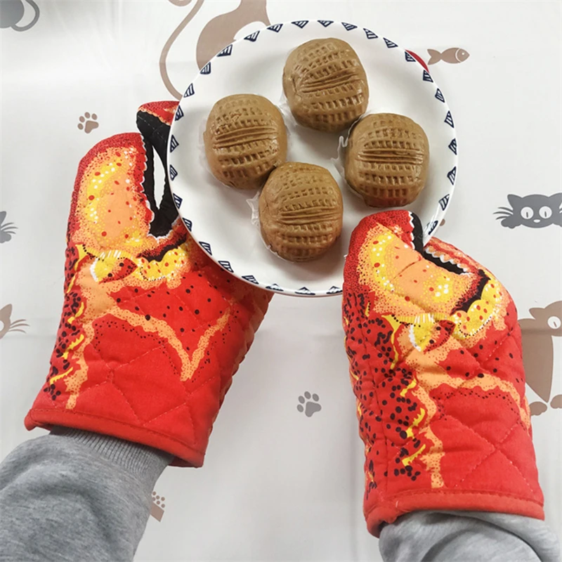 3D Cartoon Animal Oven Mitts Long Professional Heat Resistant Non-slip Gloves Cotton Baking Tool for BBQ Grilling
3D Cartoon Animal Oven Mitts Long Professional Heat Resistant Non-slip Gloves Cotton Baking Tool for BBQ Grilling