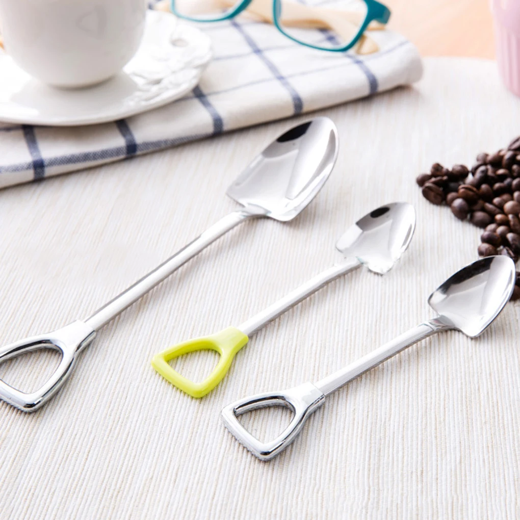 Stainless Steel Creative Shovel Shape Spoon Mini Food Spoon for Tea Coffee Sugar Ice Cream Dessert Spoon
Stainless Steel Creative Shovel Shape Spoon Mini Food Spoon for Tea Coffee Sugar Ice Cream Dessert Spoon