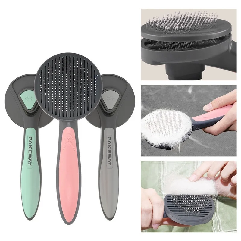 Cat Comb Dog Comb Pet Dog Cat Automatic Hair Removal Brush Dog Hair Special Needle Comb Pet Grooming Tools Pet Supplies
Cat Comb Dog Comb Pet Dog Cat Automatic Hair Removal Brush Dog Hair Special Needle Comb Pet Grooming Tools Pet Supplies