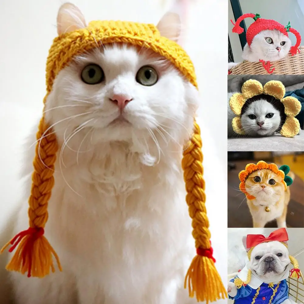 Cute Cartoon Handmade Dog Cat Hat Animal Party Costume Cap Pet Decor Accessory Cat accessories
Cute Cartoon Handmade Dog Cat Hat Animal Party Costume Cap Pet Decor Accessory Cat accessories