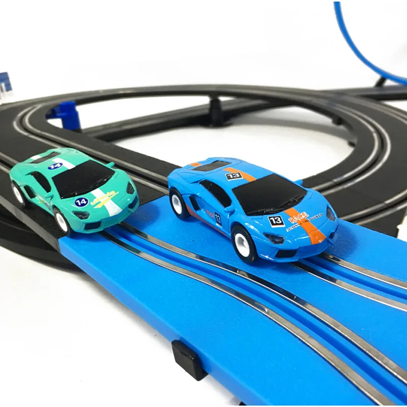 1:64 электрическая гоночная трасса автомобильные аксессуары игрушки автомобиль
