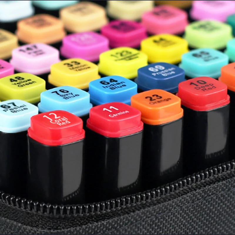 Sketch Marker Pen Set Twin Markers Brush Pen For Drawing Manga Architecture Design Art Supplies
Sketch Marker Pen Set Twin Markers Brush Pen For Drawing Manga Architecture Design Art Supplies