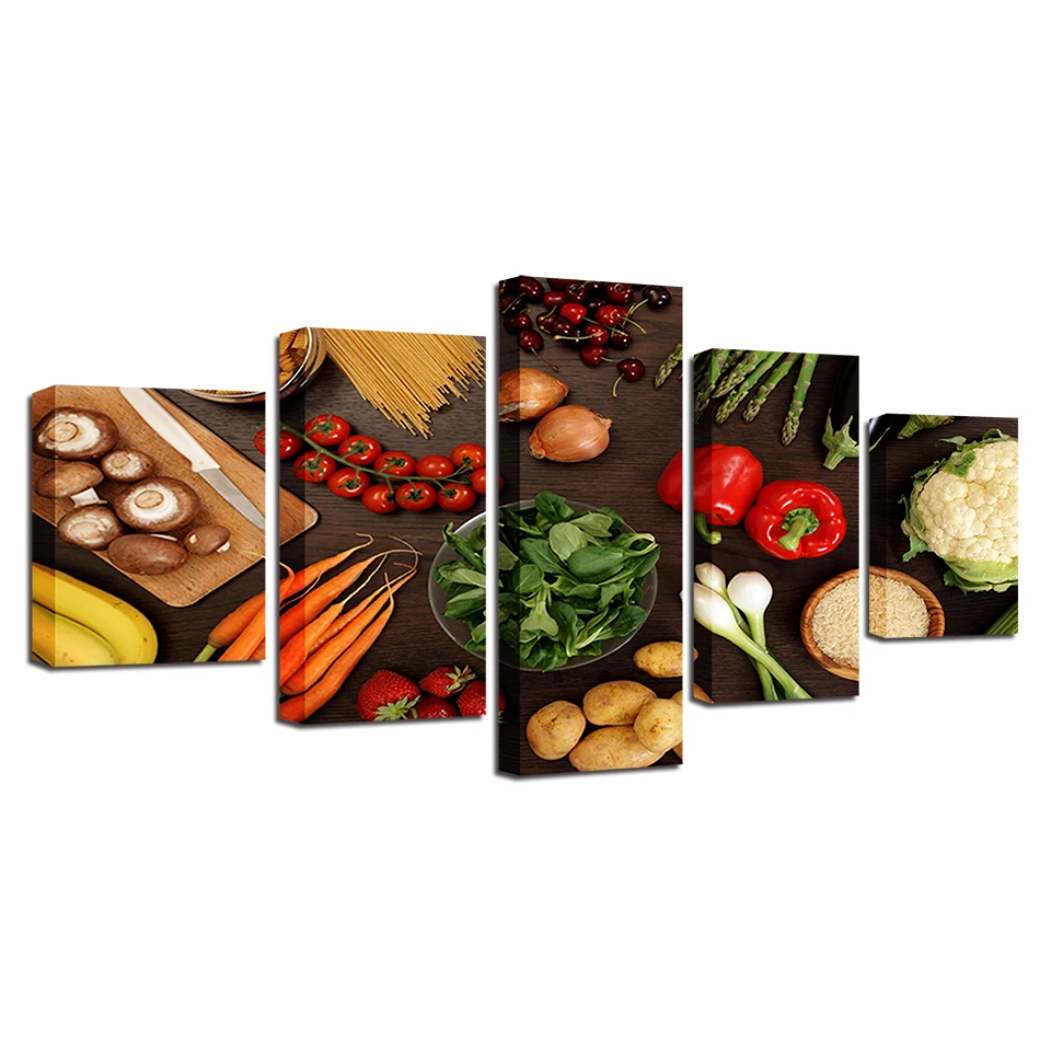 Canvas HD Prints Wall Art 5 Panel Food Vegetables Painting Home Decoration Modular Poster Living Room Framework 
Canvas HD Prints Wall Art 5 Panel Food Vegetables Painting Home Decoration Modular Poster Living Room Framework