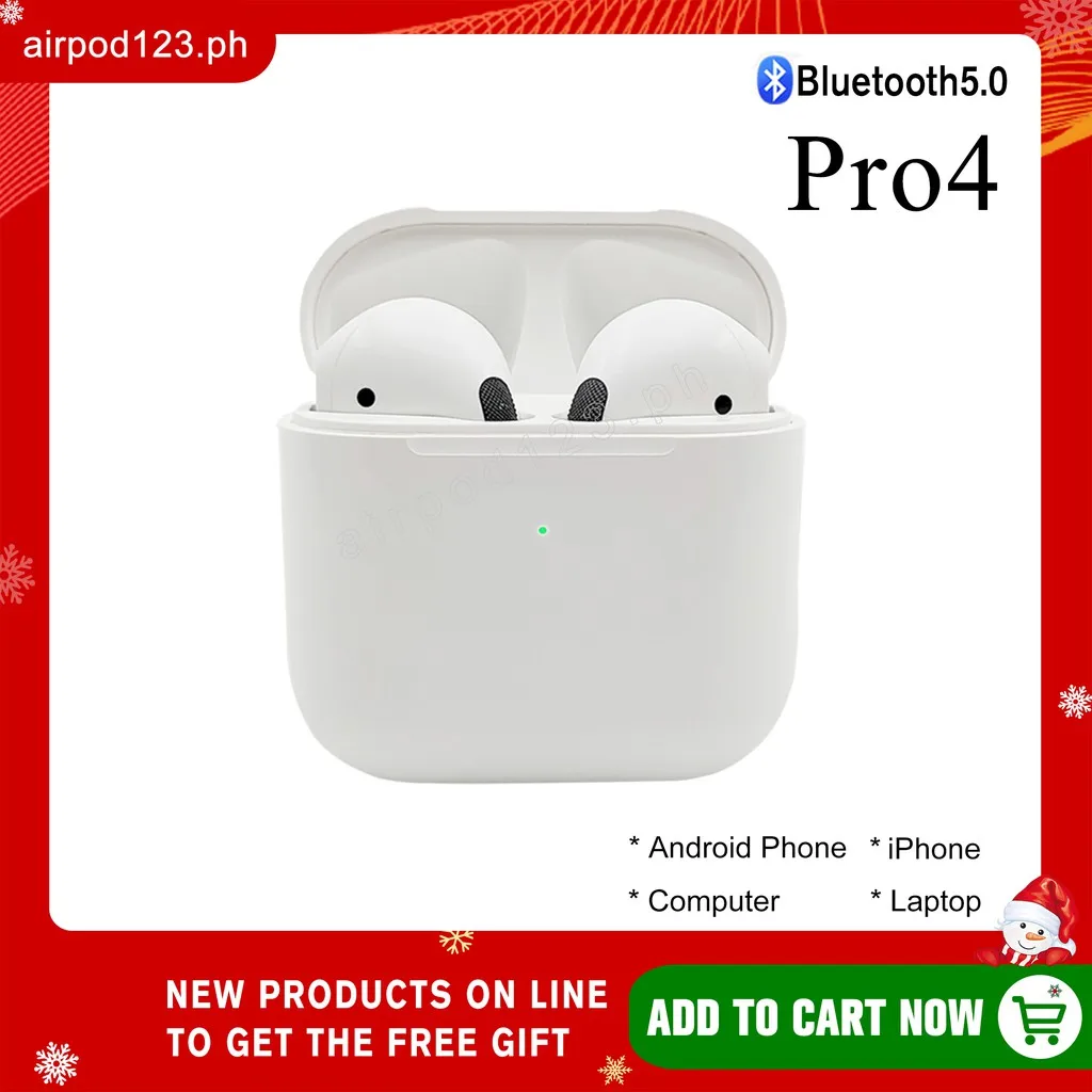 TWS InPods Pro4 Bluetooth Wireless Earphone Headphone Earbuds AirDots for Android iPhone Smart Phone
TWS InPods Pro4 Bluetooth Wireless Earphone Headphone Earbuds AirDots for Android iPhone Smart Phone