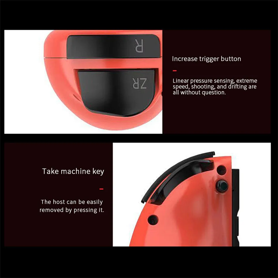 Wireless Bluetooth Gamepad Controller Left&Right Game Switch For Switch NS Joy Game Con Handle Grip Joystick Control For Switch
Wireless Bluetooth Gamepad Controller Left&Right Game Switch For Switch NS Joy Game Con Handle Grip Joystick Control For Switch