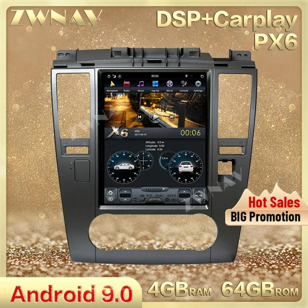 PX6 вертикальный экран Тесла стиль Android 9,0 автомобильный мультимедийный плеер для Nissan Tiida 2008-2011 Автомобильный gps навигатор Радио Стерео головн...
PX6 вертикальный экран Тесла стиль Android 9,0 автомобильный мультимедийный плеер для Nissan Tiida 2008-2011 Автомобильный gps навигатор Радио Стерео головн...