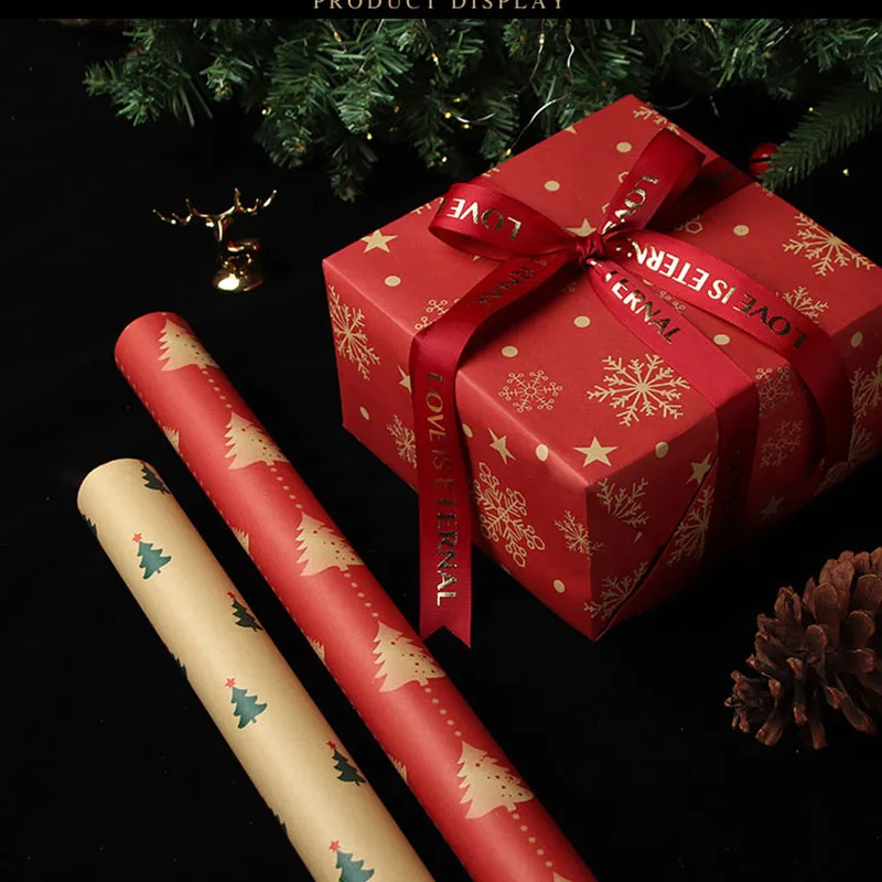 Christmas Wrapping Paper Wedding Birthday Decoration Holiday Gift Wrap Artware Kraft Packing Vellum Paper 50*70cm 10pcs
Christmas Wrapping Paper Wedding Birthday Decoration Holiday Gift Wrap Artware Kraft Packing Vellum Paper 50*70cm 10pcs