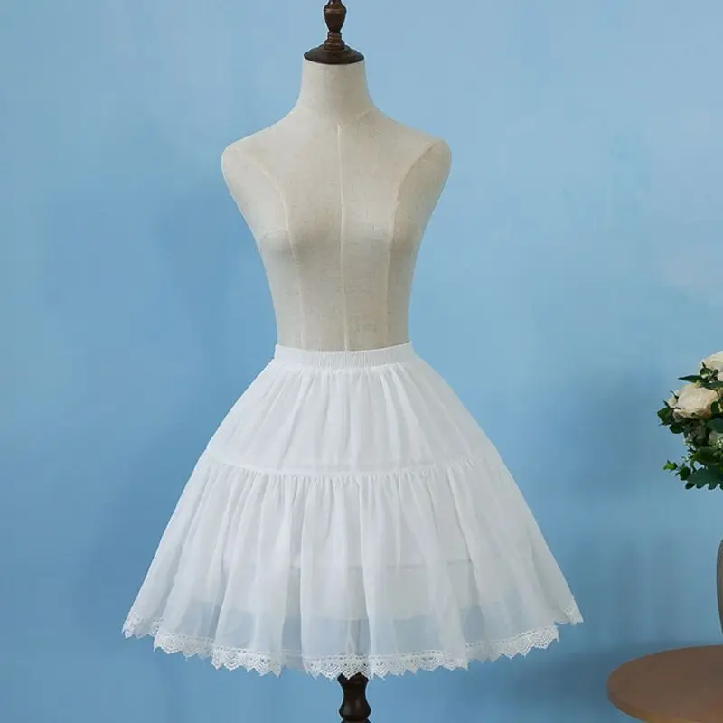Bride Lace Short Petticoat Women Girls Solid White Fluffy Bubble Tutu Skirt Puffy Half Slip Prom Crinoline Underskirt
Bride Lace Short Petticoat Women Girls Solid White Fluffy Bubble Tutu Skirt Puffy Half Slip Prom Crinoline Underskirt
