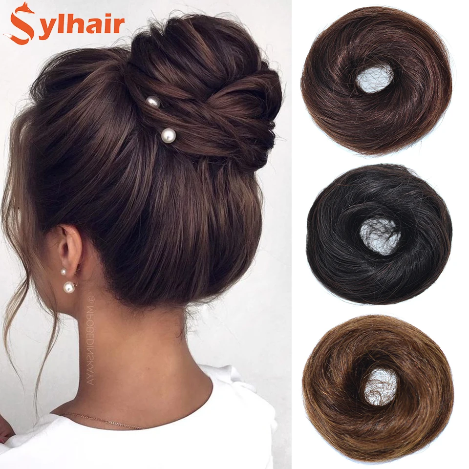 Sylhair Women's Hair Buns Synthetic Hair Curly Chignon Messy Bun Hair Messy Buns Updo Roller Hairpiece For Women
Sylhair Women's Hair Buns Synthetic Hair Curly Chignon Messy Bun Hair Messy Buns Updo Roller Hairpiece For Women