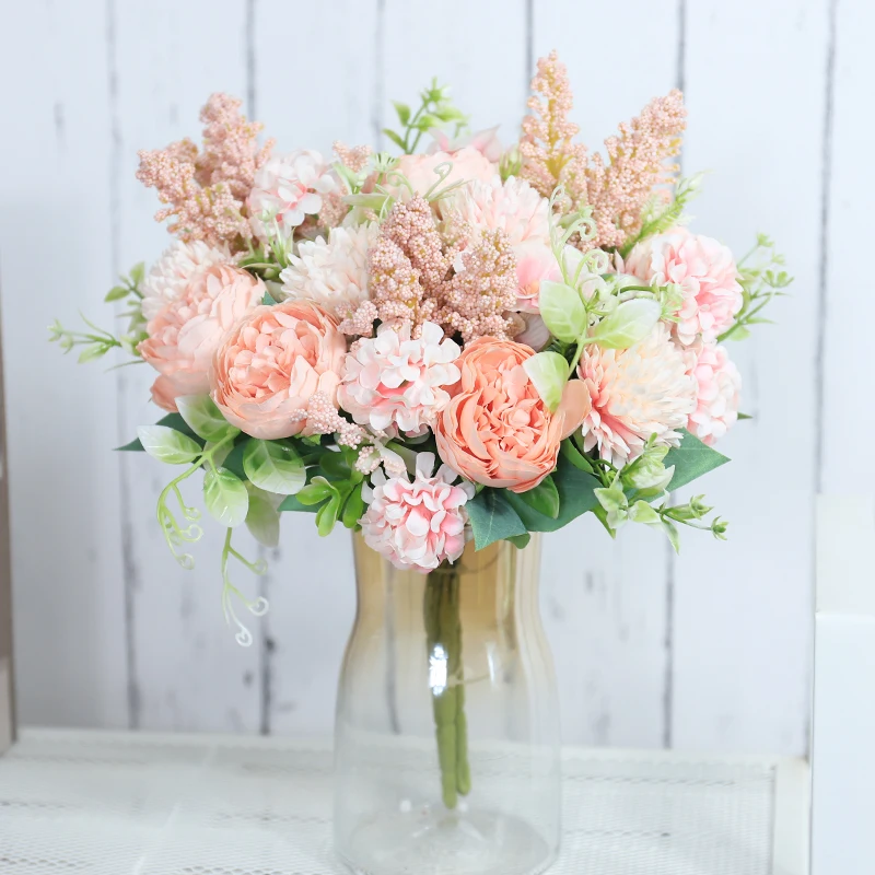 Roses Artificial Flowers White Silk Peony High Quality Sky Blue Bride Bouquet Wedding Decor Fake Flower Home Accessories Craft
Roses Artificial Flowers White Silk Peony High Quality Sky Blue Bride Bouquet Wedding Decor Fake Flower Home Accessories Craft